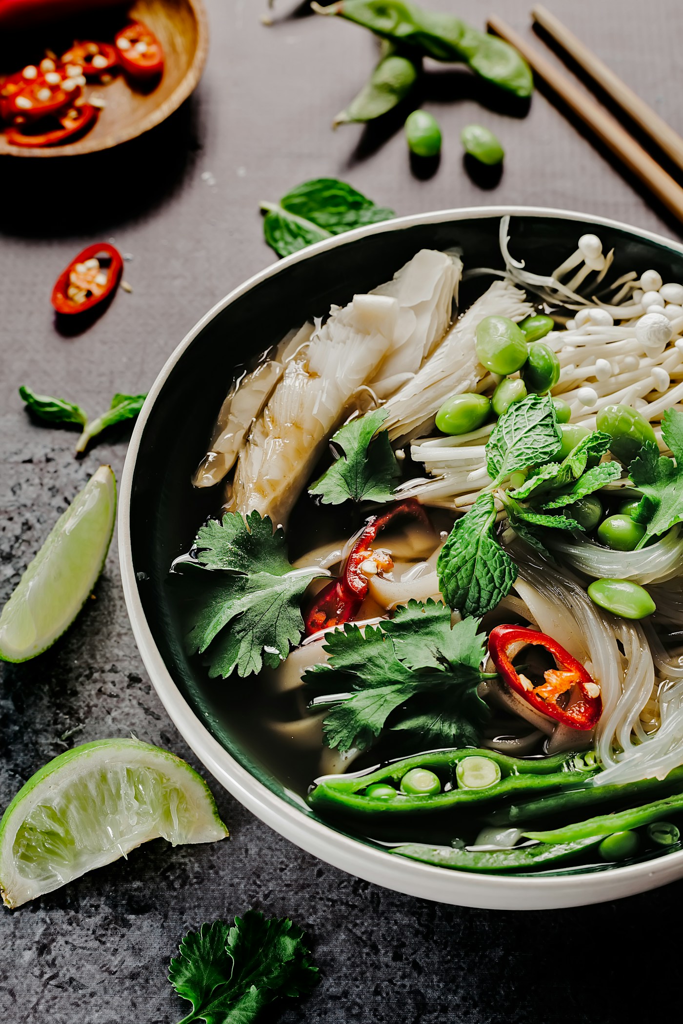 Asiatisches Gericht als kulinarische Inspiration